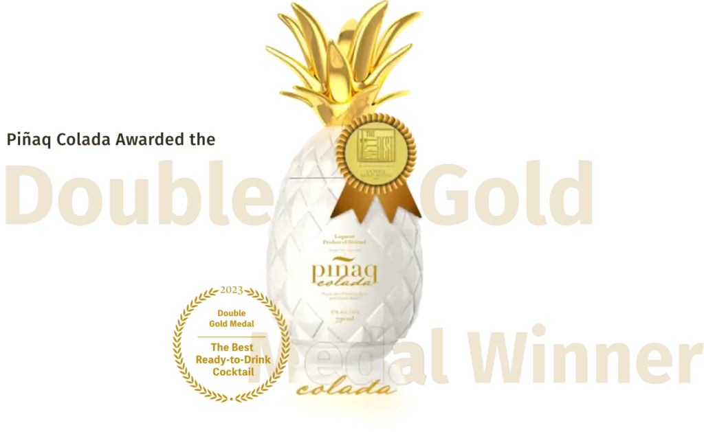 Piñaq Colada Awarded the Double Gold Medal - The Best Ready-to-Drink Cocktail